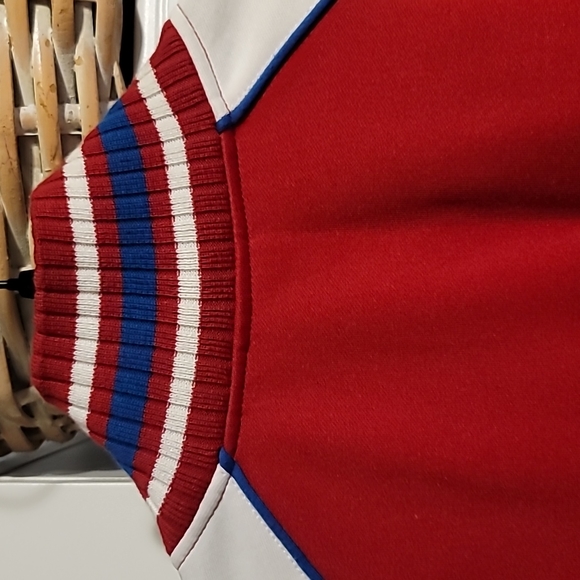 Everlast Heritage Sugar Ray Leonard Bomber Jacket 1979 World Champion Red Sz L - Picture 11 of 15